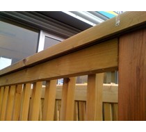 4.2m 70 x 33 subrail dressed treated